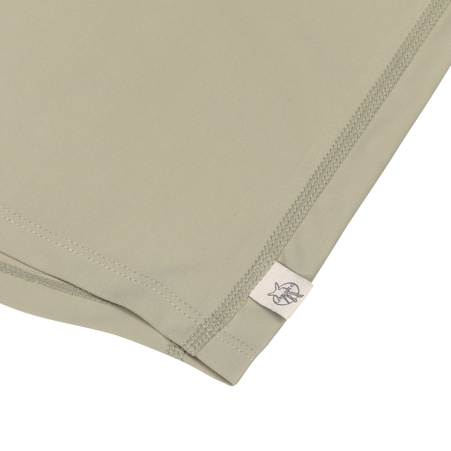 Badeshirt Kurzarm mit UV-Schutz - Elefant, Oliv