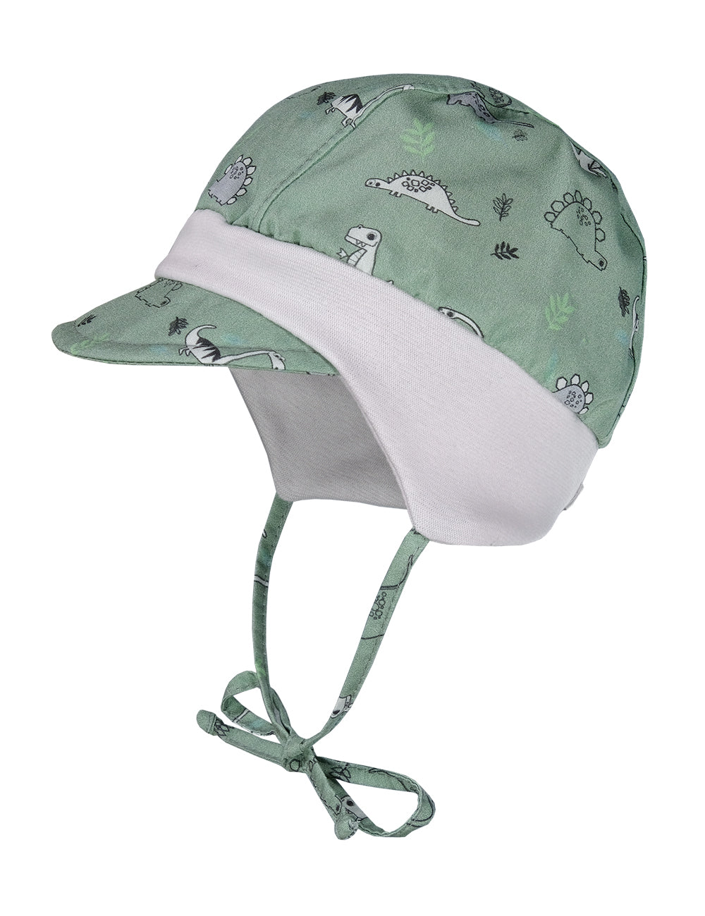 BABY BOY-Schildmütze, Band Jerseybund, Webstoff bedruckt