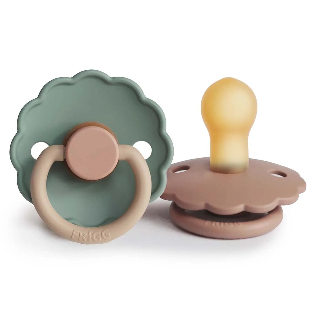 FRIGG Daisy Schnuller 2er-Pack in Latex Size 0-6 Monate
