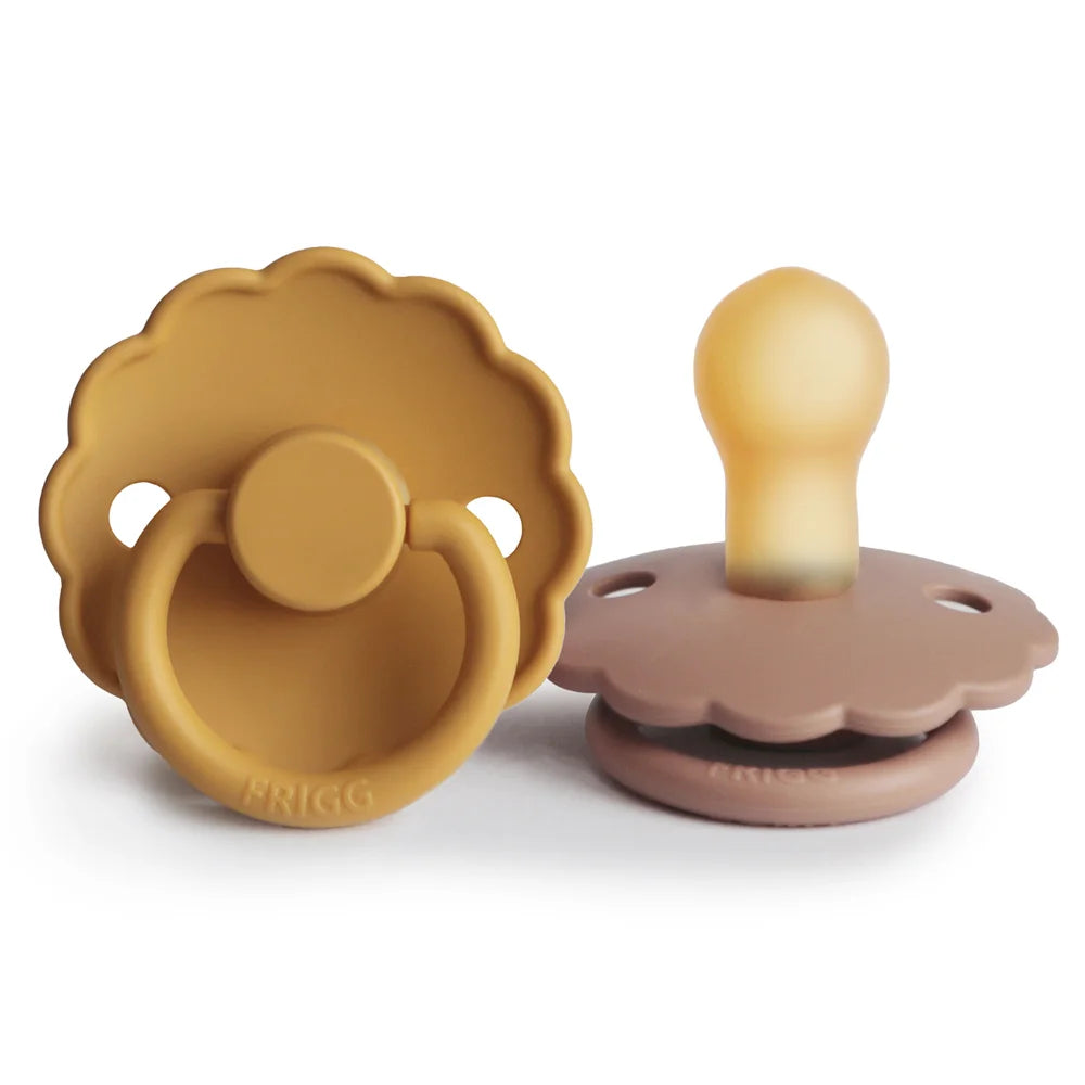 FRIGG Daisy Schnuller 2er-Pack in Latex Size 0-6 Monate