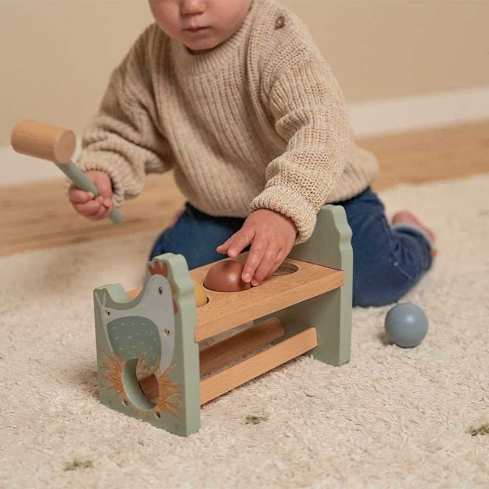 Hammerbank mit rollenden Kugeln Little Farm