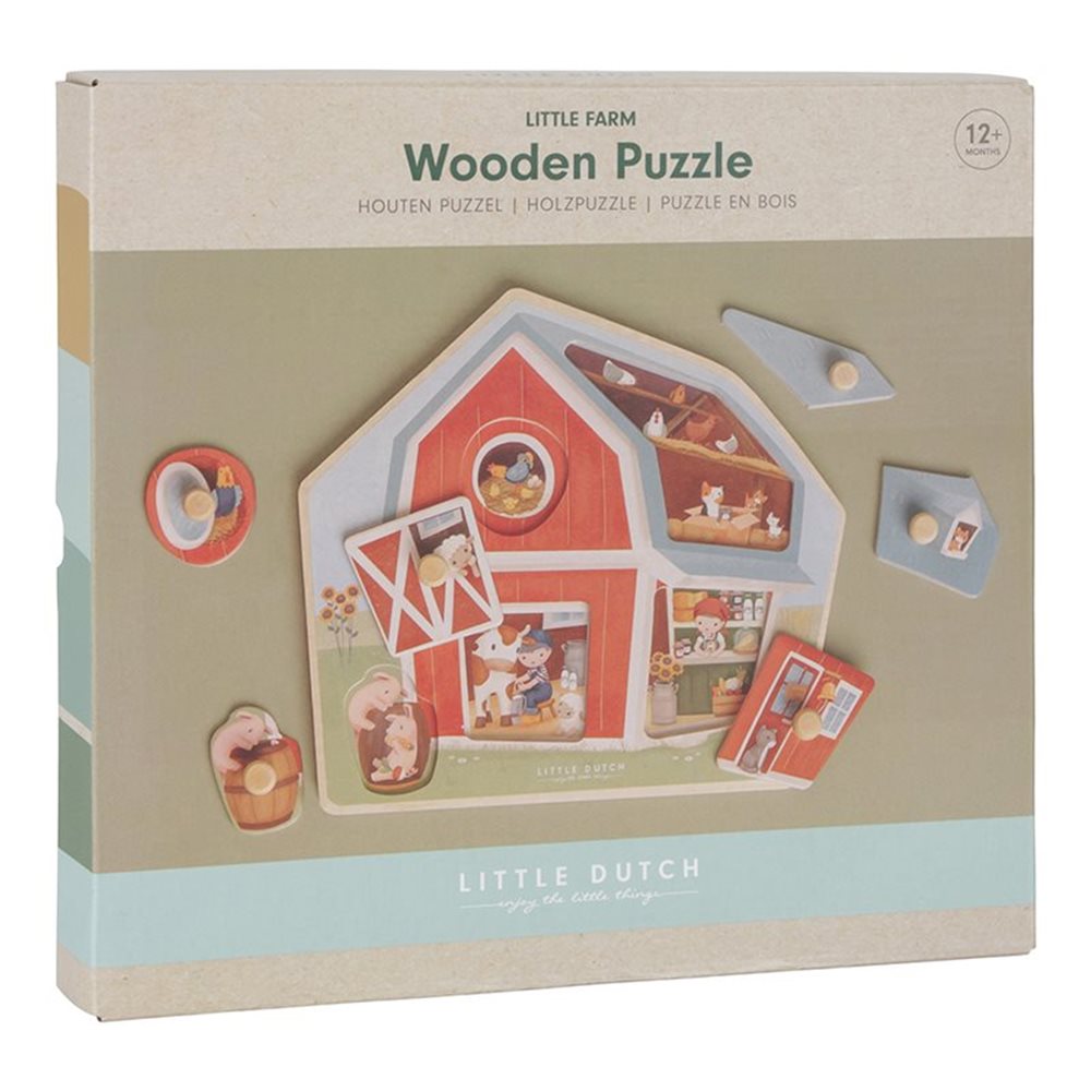 Holzpuzzle Little Farm