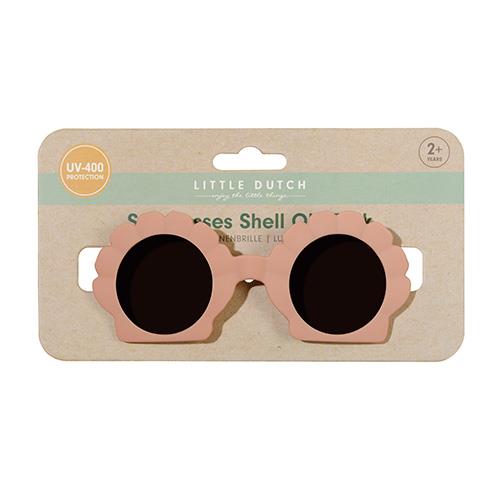 Kindersonnenbrille Shell Old Pink - Little Dutch