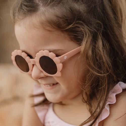 Kindersonnenbrille Shell Old Pink - Little Dutch