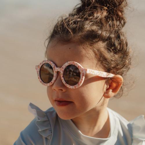 Kindersonnenbrille rund Ocean Dreams Pink - Little Dutch