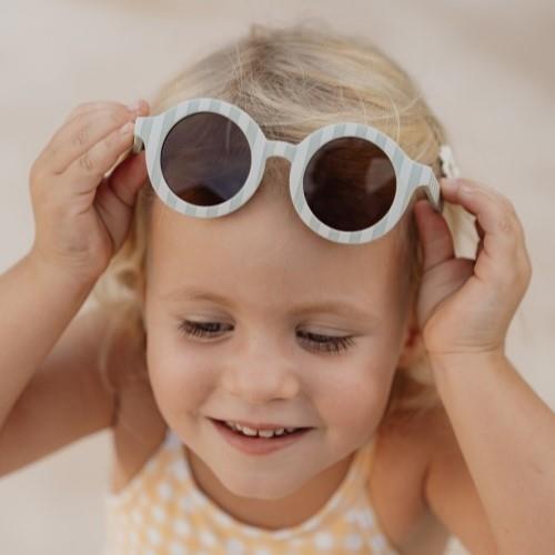 Kindersonnenbrille rund Fresh Greens - Little Dutch