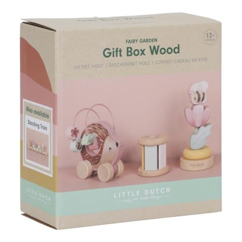 Geschenkset Holz - Fairy Garden