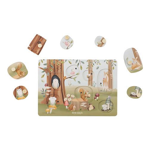 Sound-Greif-Puzzle Holz - Forest Friends