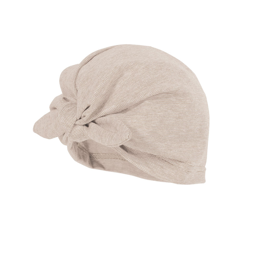 BABY GIRL-Turban,Schleife Jersey, Mikroringel, UV 50