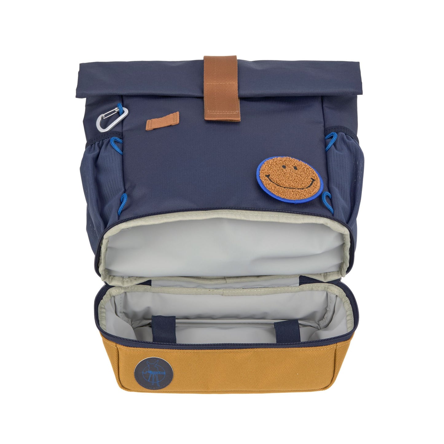 Kindergartenrucksack Rolltop - Little Gang, Dunkelblau