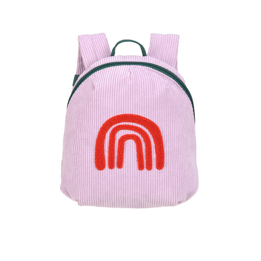 Kindergartenrucksack Tiny Cord - Little Gang, Regenbogen, Lila