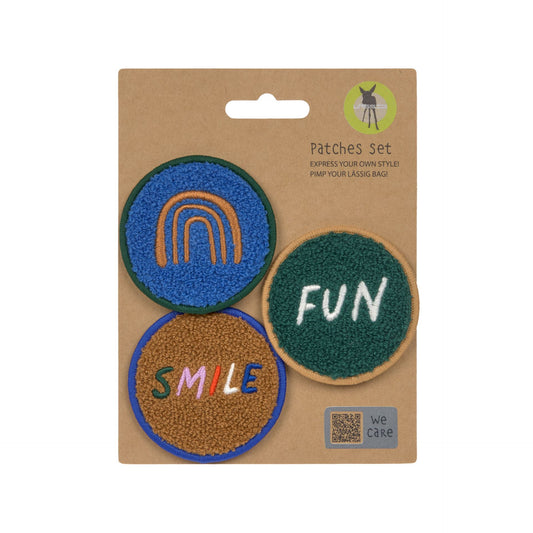 Patches 3er Set - Little Gang,Smile Fun