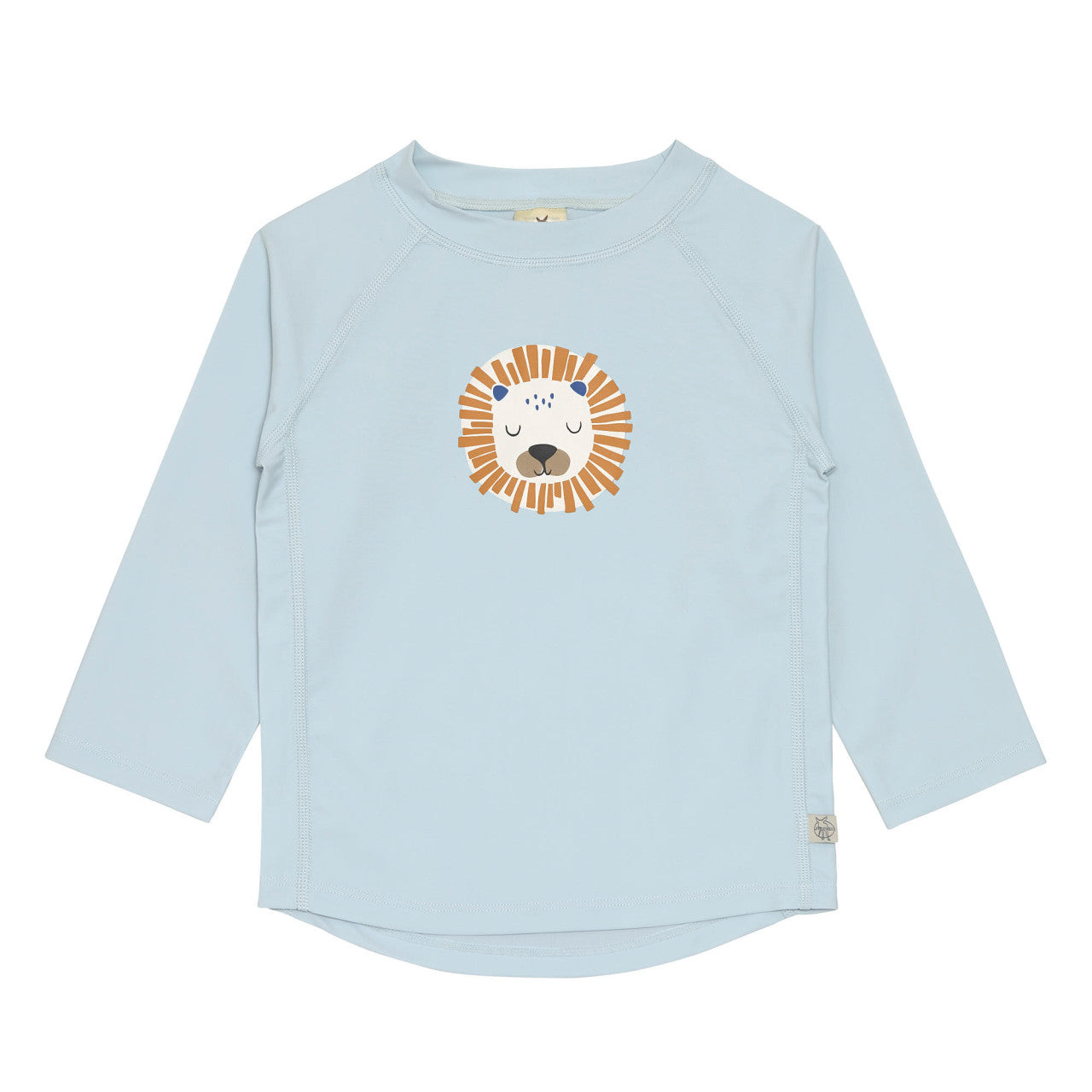 UV Shirt Kinder Langarm - Löwe, Hellblau