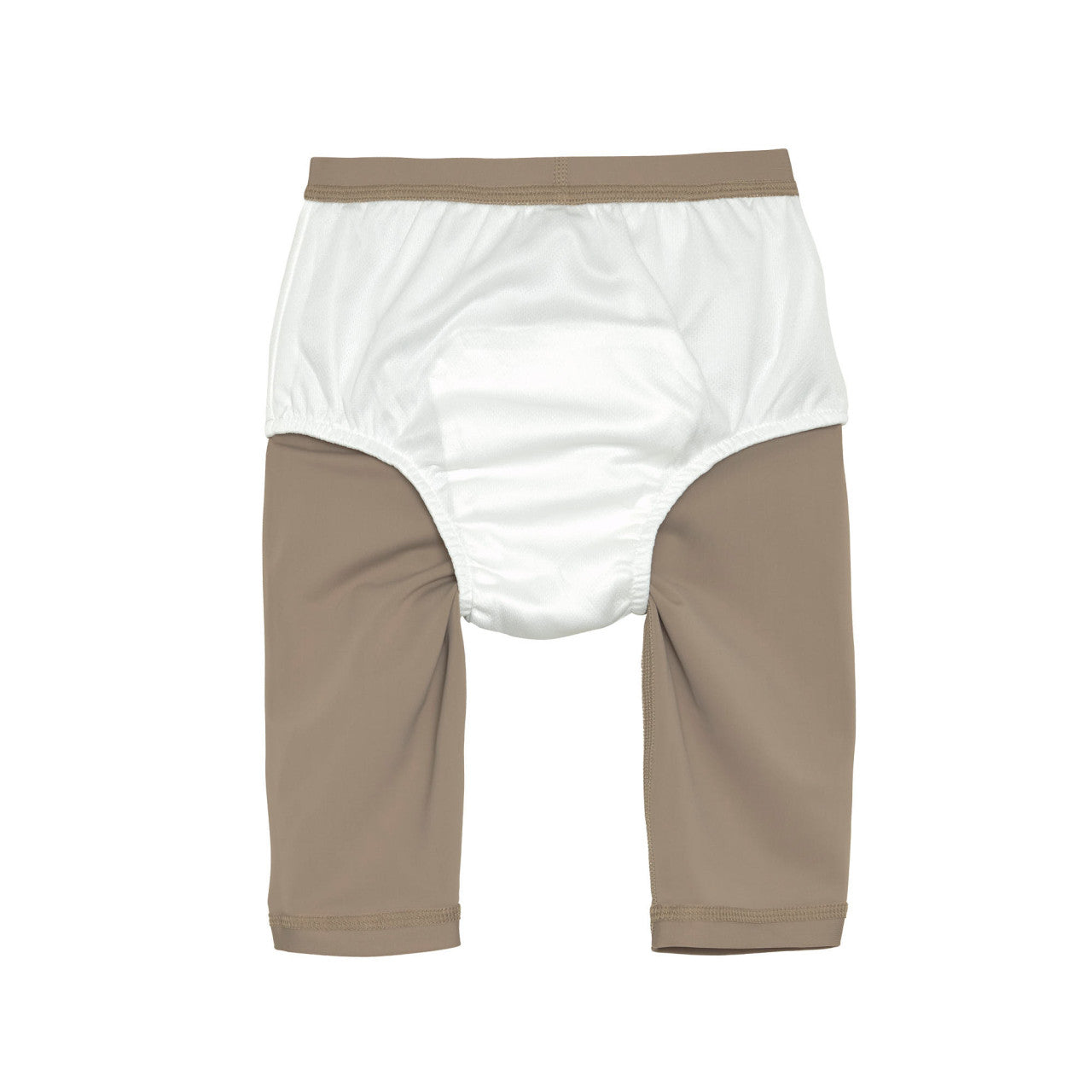 Schwimmhose Baby Kurz (UV-Schutz), Braun