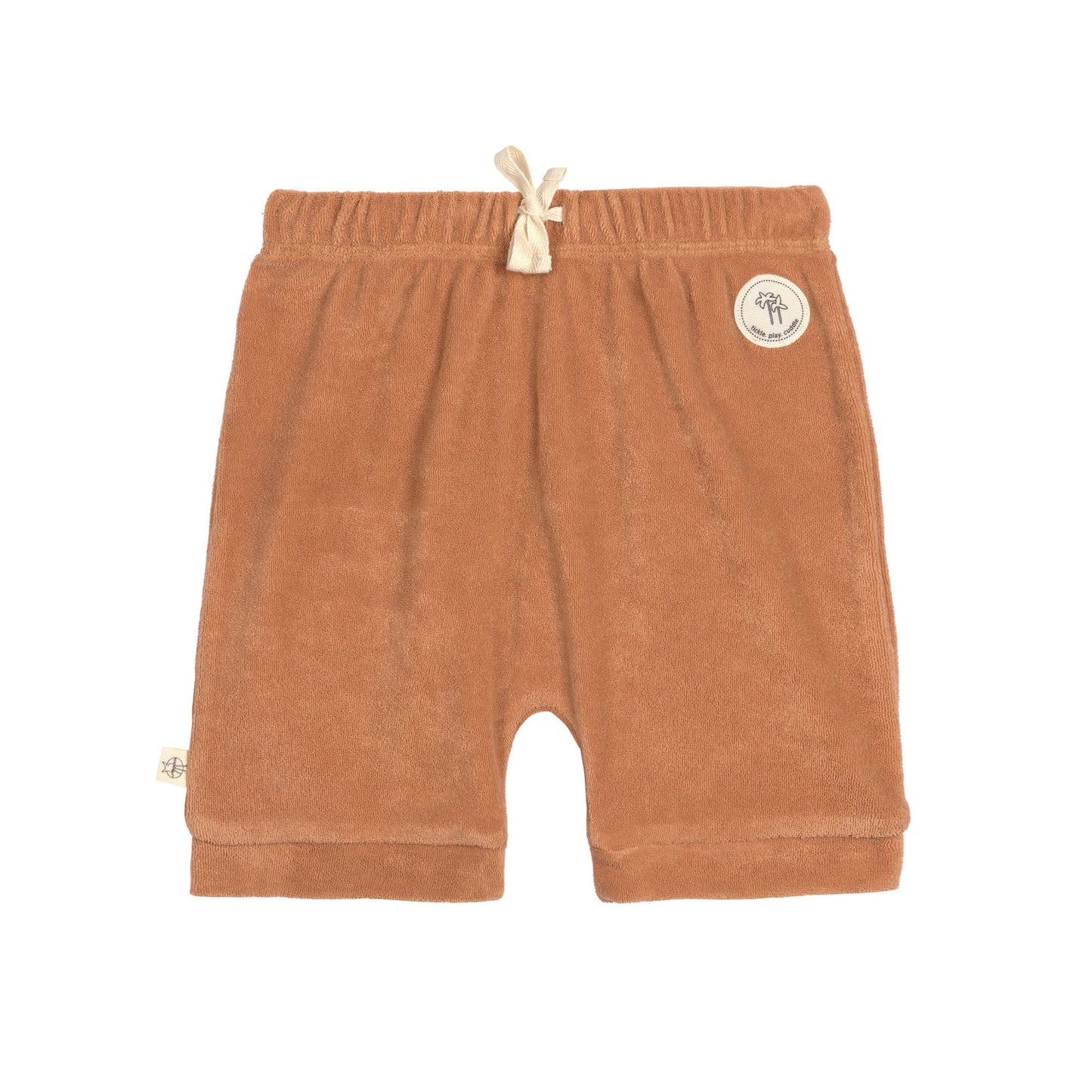 Frottee Shorts Kinder, Karamell