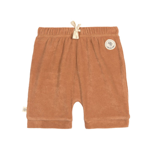 Frottee Shorts Kinder, Karamell