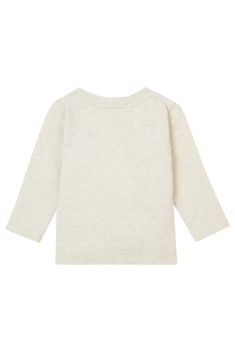 Noppies Baby Langarmshirt Gemenos - Oatmeal