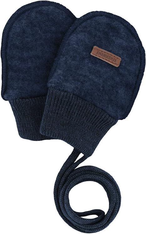 GOTS BABY-Fausthandschuhe Wollfleece, ohne Daumen