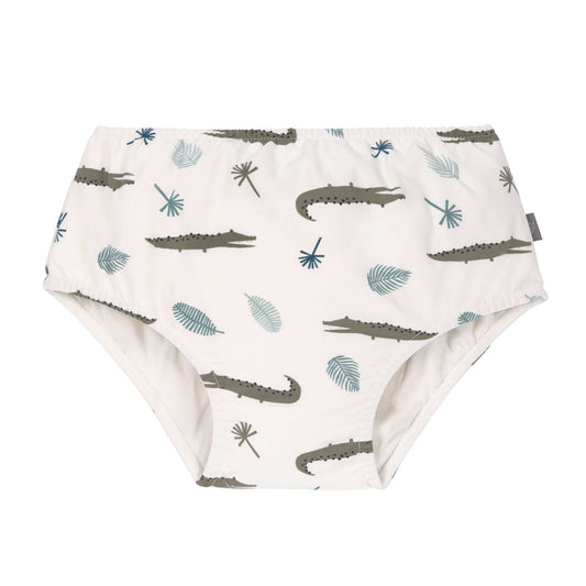 Schwimmwindel - Swim Diaper, Crocodile White