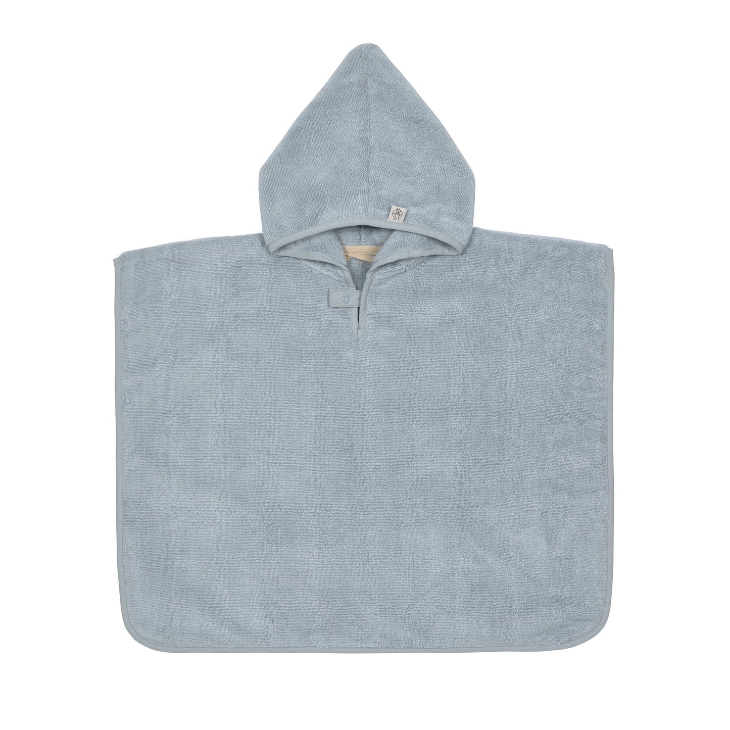 Kinder Badeponcho - Baumwolle (bio), Hellblau