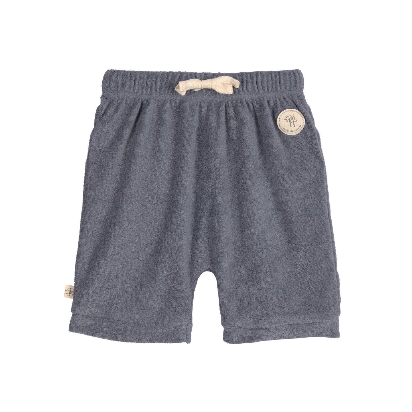 Frottee Shorts Kinder - Anthrazit