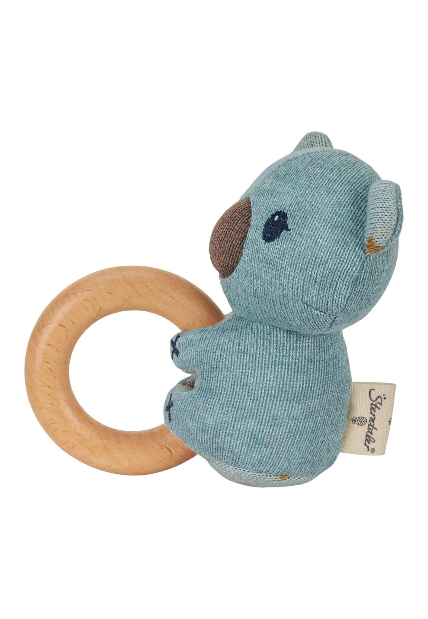 Greifling Koala Kalla in Blau melange, 13 cm