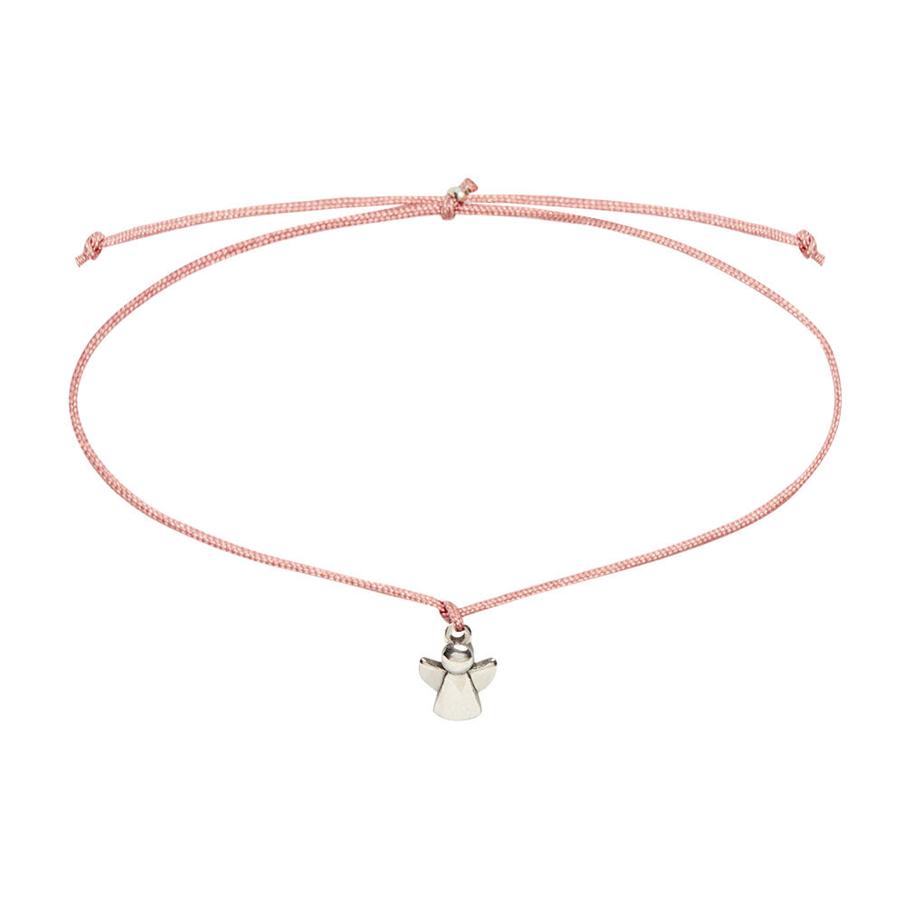 Armband Engel im Glas - rosa