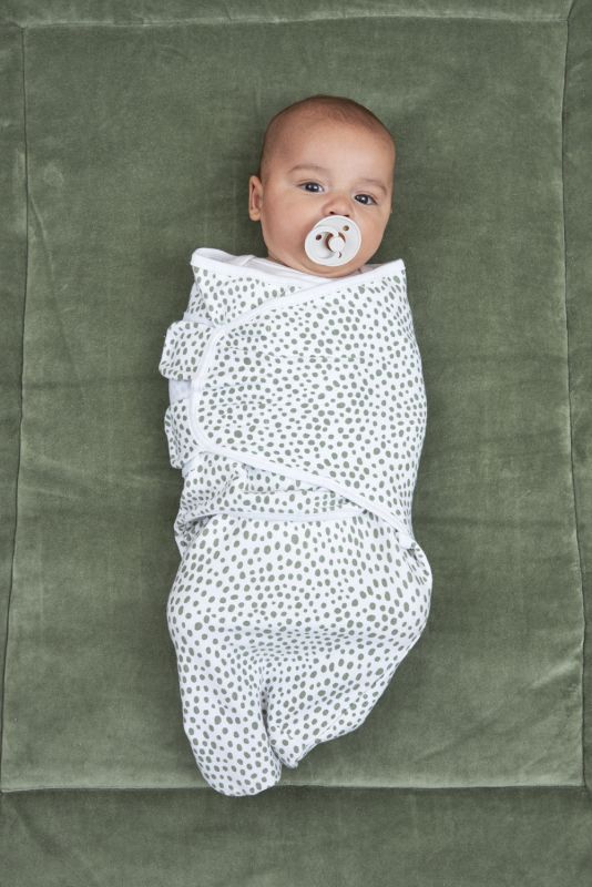 SwaddleMeyco 2-Pack Cheetah/Uni - Forest Green