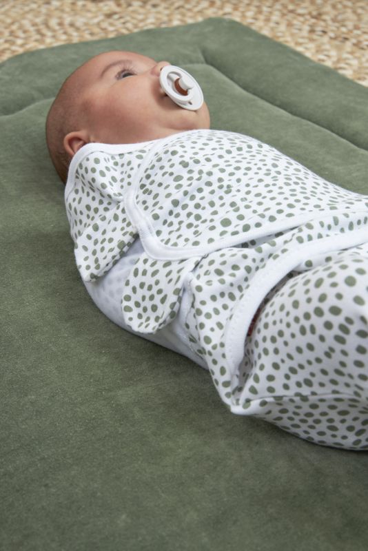 SwaddleMeyco 2-Pack Cheetah/Uni - Forest Green