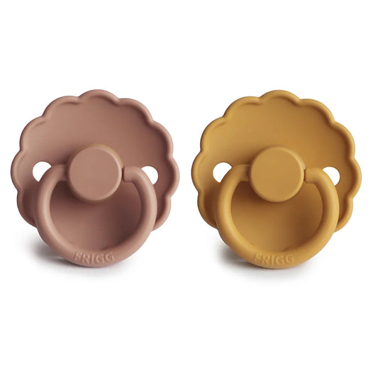 FRIGG Daisy Schnuller 2er-Pack in Latex Size 6-12 Monate