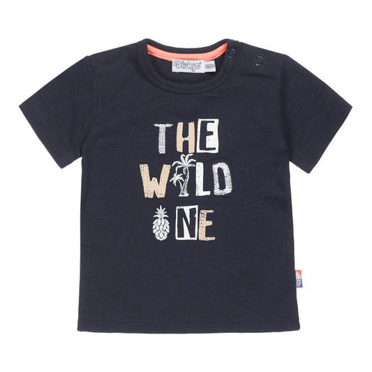 Dirkje Jungen T-shirt dunkelblau wild one